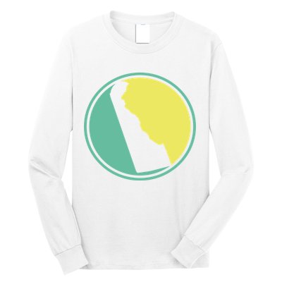Delaware Vintage State Logo Long Sleeve Shirt