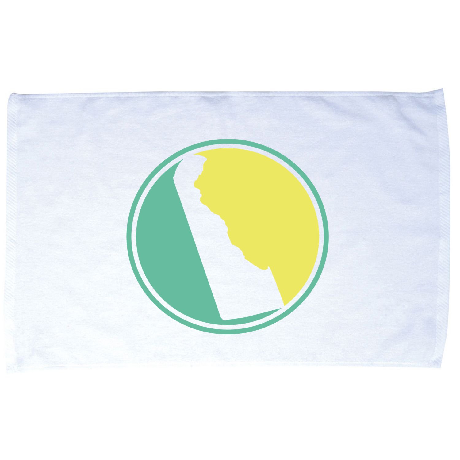 Delaware Vintage State Logo Microfiber Hand Towel