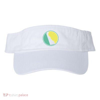 Delaware Vintage State Logo Visor