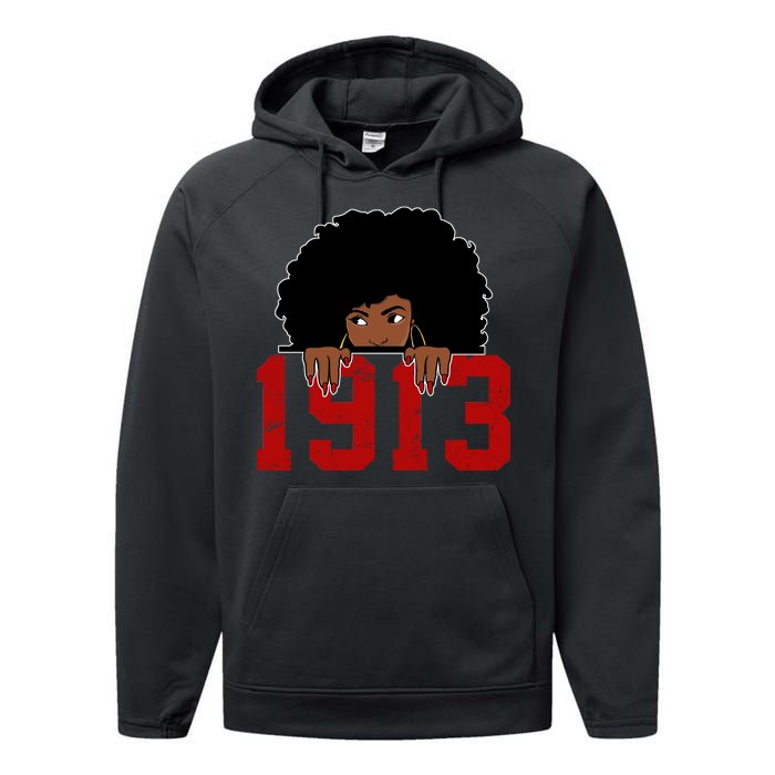 Delta Sorority DST 1913 Performance Fleece Hoodie