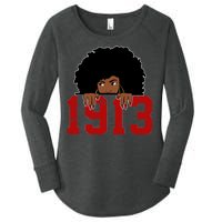 Delta Sorority DST 1913 Women's Perfect Tri Tunic Long Sleeve Shirt