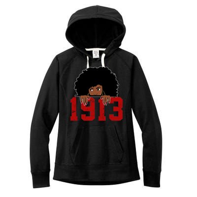 Delta Sorority DST 1913 Women's Fleece Hoodie