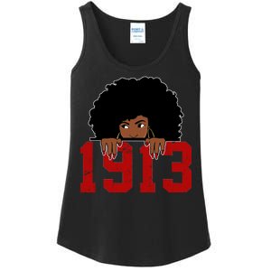 Delta Sorority DST 1913 Ladies Essential Tank