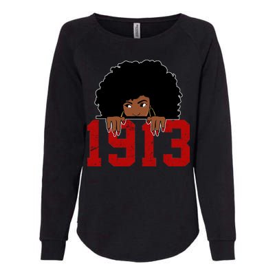 Delta Sorority DST 1913 Womens California Wash Sweatshirt