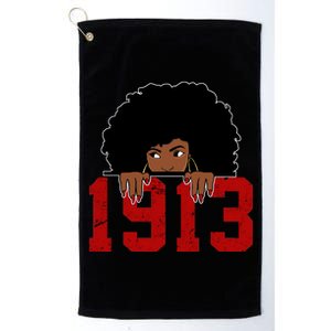 Delta Sorority DST 1913 Platinum Collection Golf Towel