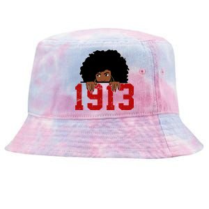 Delta Sorority DST 1913 Tie-Dyed Bucket Hat