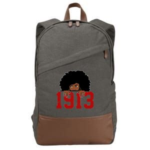 Delta Sorority DST 1913 Cotton Canvas Backpack