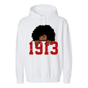 Delta Sorority DST 1913 Garment-Dyed Fleece Hoodie