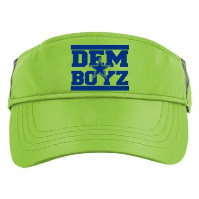 Dem Boyz Boys Dallas Texas Star Fan Pride Adult Drive Performance Visor