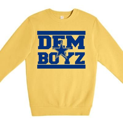 Dem Boyz Boys Dallas Texas Star Fan Pride Premium Crewneck Sweatshirt