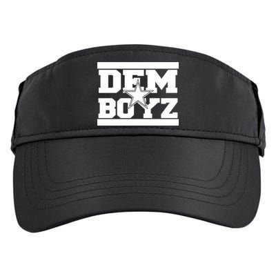 Dem Boyz Boys Dallas Texas Star Fan Pride Adult Drive Performance Visor