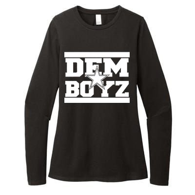 Dem Boyz Boys Dallas Texas Star Fan Pride Womens CVC Long Sleeve Shirt