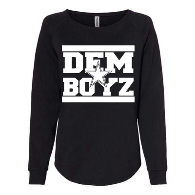 Dem Boyz Boys Dallas Texas Star Fan Pride Womens California Wash Sweatshirt