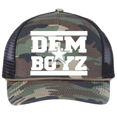 Dem Boyz Boys Dallas Texas Star Fan Pride Retro Rope Trucker Hat Cap