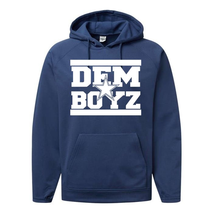 Dem Boyz Boys Dallas Texas Star Fan Pride Performance Fleece Hoodie