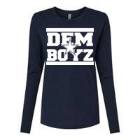 Dem Boyz Boys Dallas Texas Star Fan Pride Womens Cotton Relaxed Long Sleeve T-Shirt