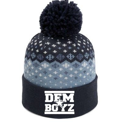 Dem Boyz Boys Dallas Texas Star Fan Pride The Baniff Cuffed Pom Beanie