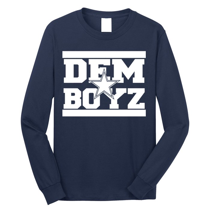 Dem Boyz Boys Dallas Texas Star Fan Pride Long Sleeve Shirt