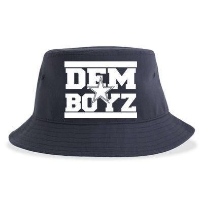 Dem Boyz Boys Dallas Texas Star Fan Pride Sustainable Bucket Hat