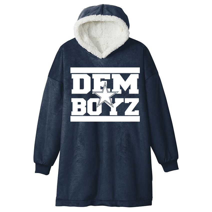 Dem Boyz Boys Dallas Texas Star Fan Pride Hooded Wearable Blanket