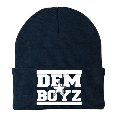 Dem Boyz Boys Dallas Texas Star Fan Pride Knit Cap Winter Beanie