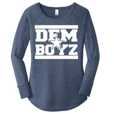 Dem Boyz Boys Dallas Texas Star Fan Pride Women's Perfect Tri Tunic Long Sleeve Shirt