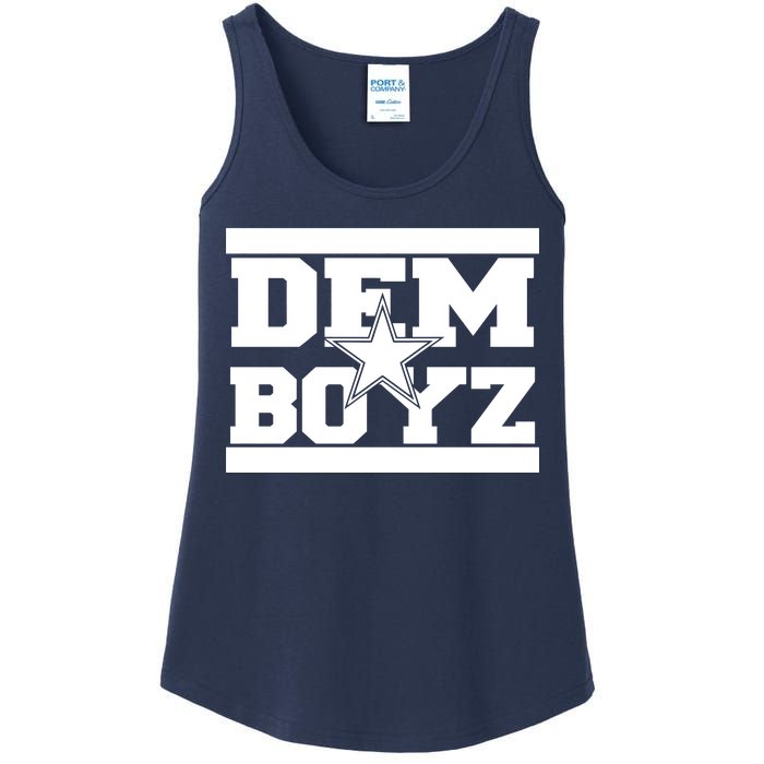 Dem Boyz Boys Dallas Texas Star Fan Pride Ladies Essential Tank