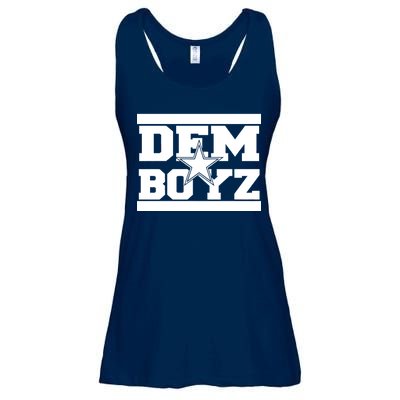 Dem Boyz Boys Dallas Texas Star Fan Pride Ladies Essential Flowy Tank