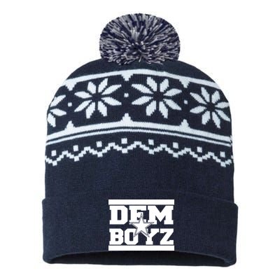 Dem Boyz Boys Dallas Texas Star Fan Pride USA-Made Snowflake Beanie