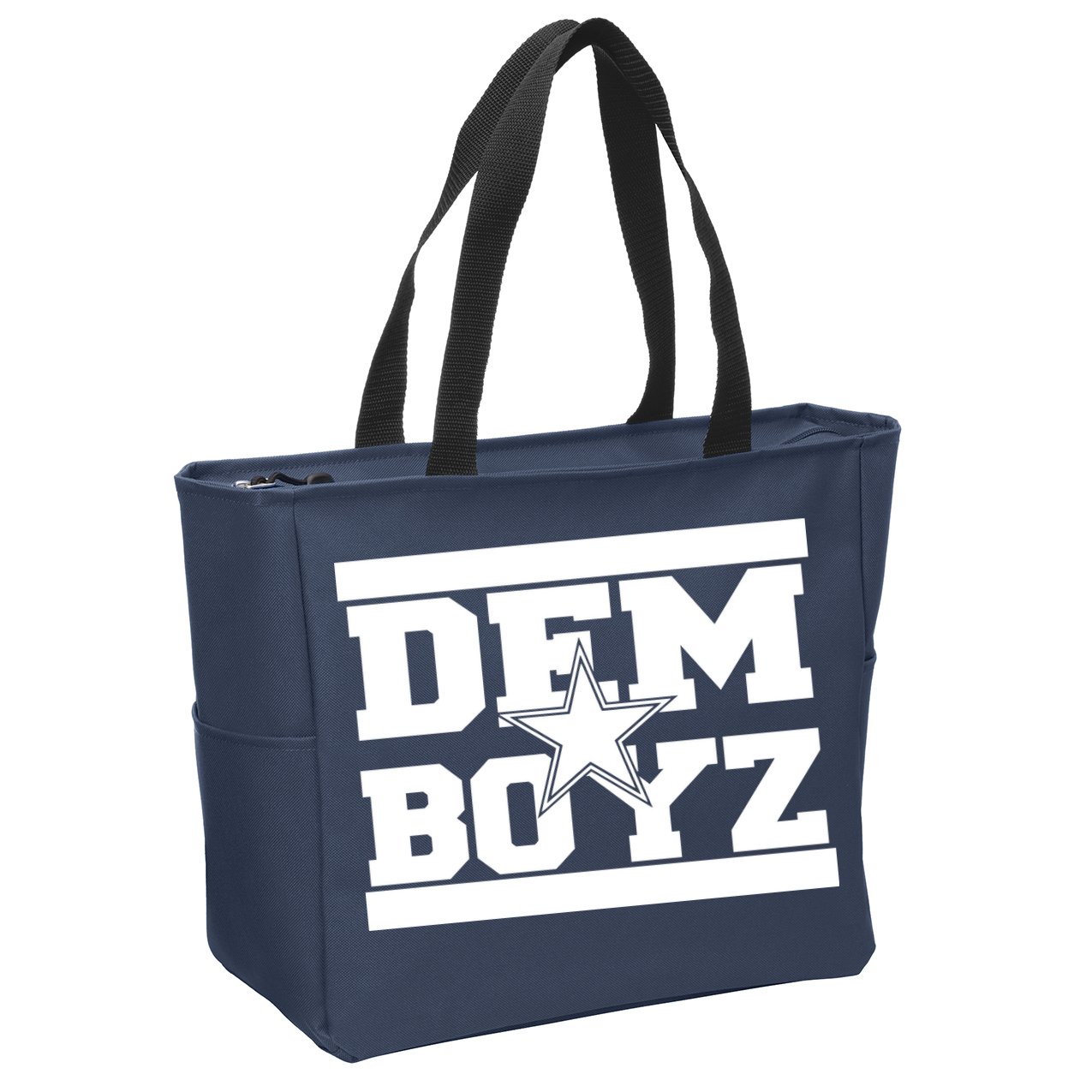 Dem Boyz Boys Dallas Texas Star Fan Pride Zip Tote Bag