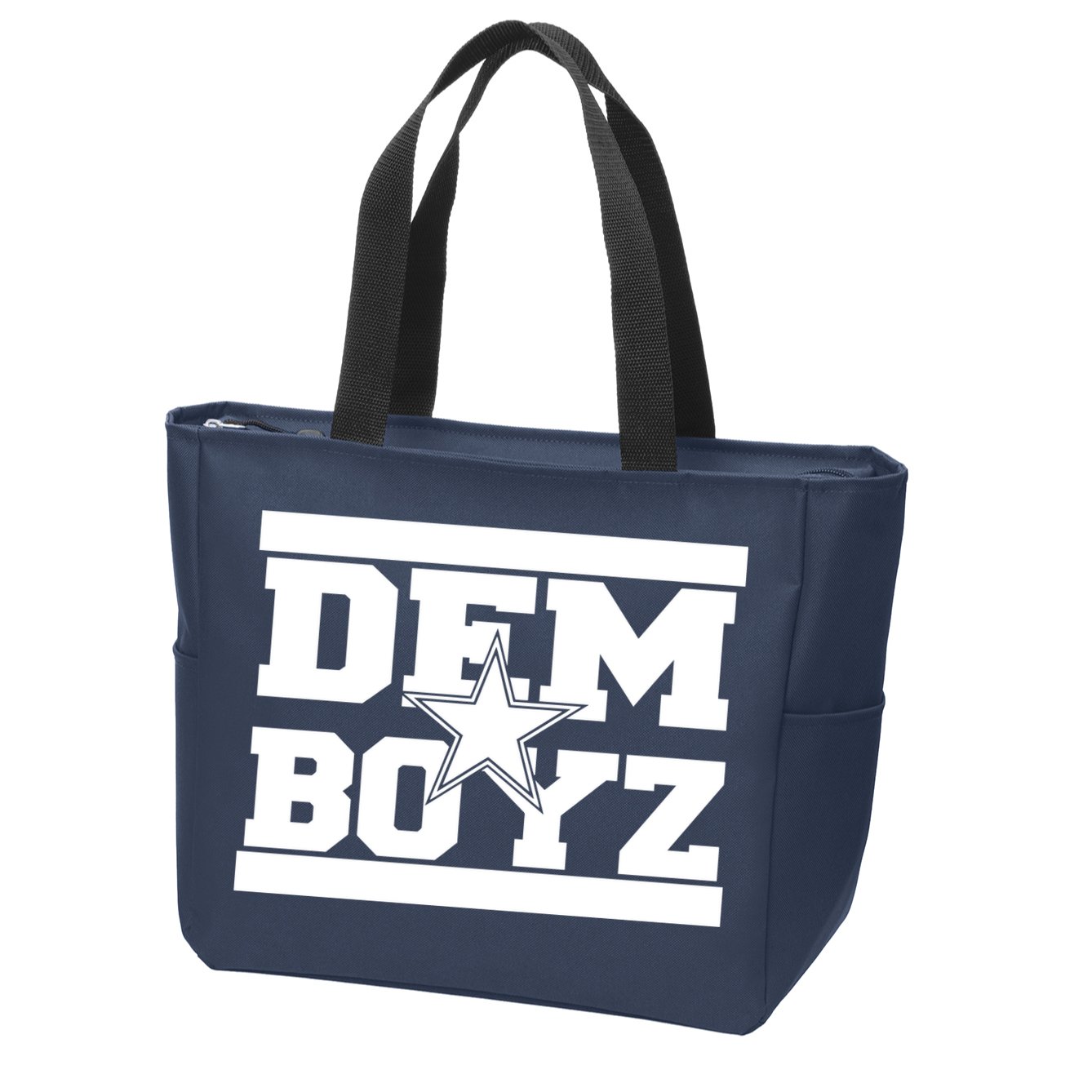 Dem Boyz Boys Dallas Texas Star Fan Pride Zip Tote Bag