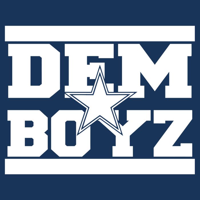Dem Boyz Boys Dallas Texas Star Fan Pride Zip Tote Bag