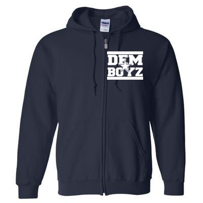 Dem Boyz Boys Dallas Texas Star Fan Pride Full Zip Hoodie