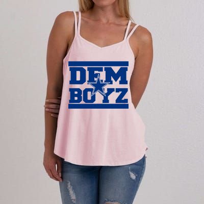 Dem Boyz Boys Dallas Texas Star Fan Pride Women's Strappy Tank