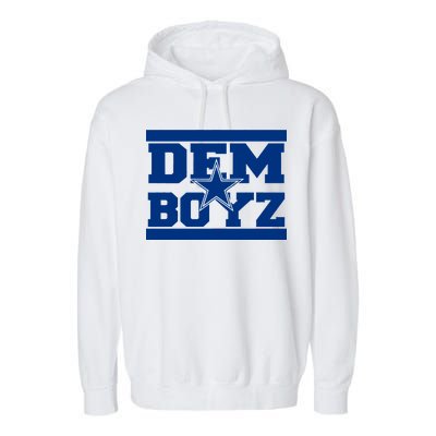 Dem Boyz Boys Dallas Texas Star Fan Pride Garment-Dyed Fleece Hoodie