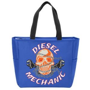 Diesel Engine Mechanic Gift Zip Tote Bag