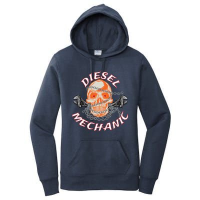 Diesel Engine Mechanic Gift Women's Pullover Hoodie