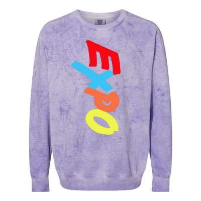 Dry Erase Marker Group Colorblast Crewneck Sweatshirt