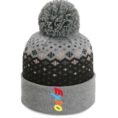 Dry Erase Marker Group The Baniff Cuffed Pom Beanie