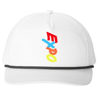 Dry Erase Marker Group Snapback Five-Panel Rope Hat