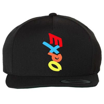 Dry Erase Marker Group Wool Snapback Cap