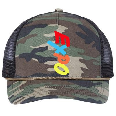 Dry Erase Marker Group Retro Rope Trucker Hat Cap