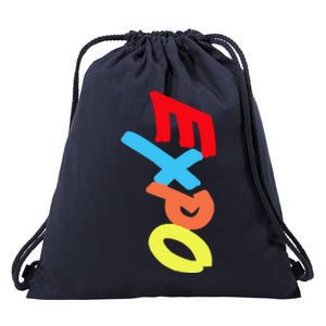 Dry Erase Marker Group Drawstring Bag