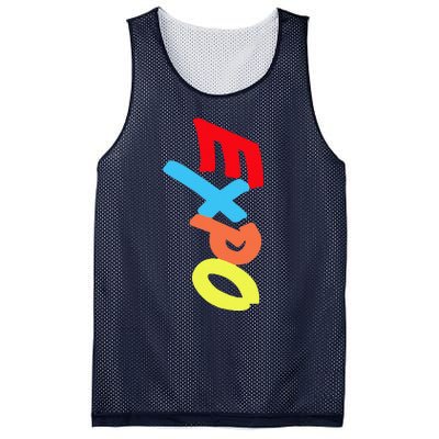 Dry Erase Marker Group Mesh Reversible Basketball Jersey Tank