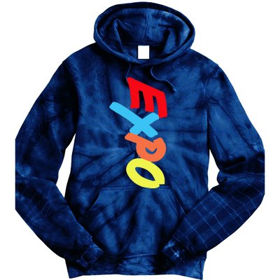 Dry Erase Marker Group Tie Dye Hoodie