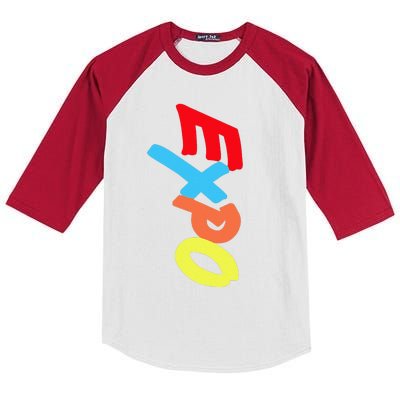 Dry Erase Marker Group Kids Colorblock Raglan Jersey