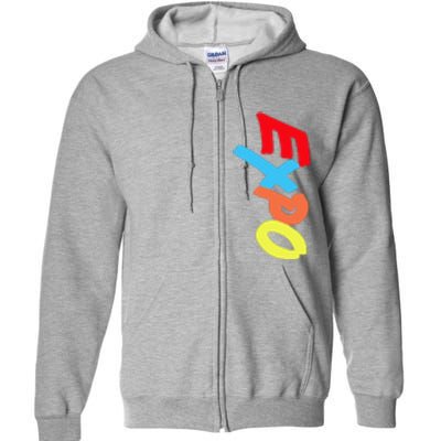 Dry Erase Marker Group Full Zip Hoodie