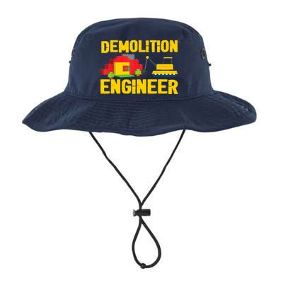 Demolition Engineer Master Builder Building Blocks Bricks Legacy Cool Fit Booney Bucket Hat