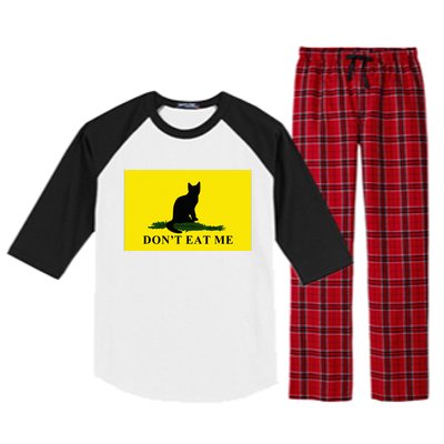 Dont Eat Me Anti Kamala Trump 2024 Raglan Sleeve Pajama Set