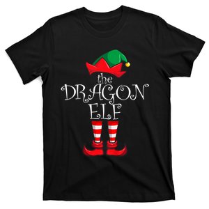 Dragon Elf Matching Family Christmas Party Pajama Dragon Elf T-Shirt